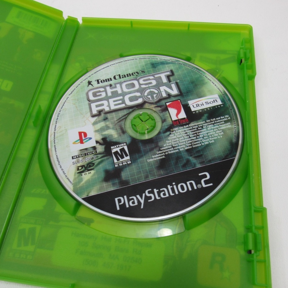 Tom Clancy's Ghost Recon (Sony PlayStation 2, 2002) PS2  2‎